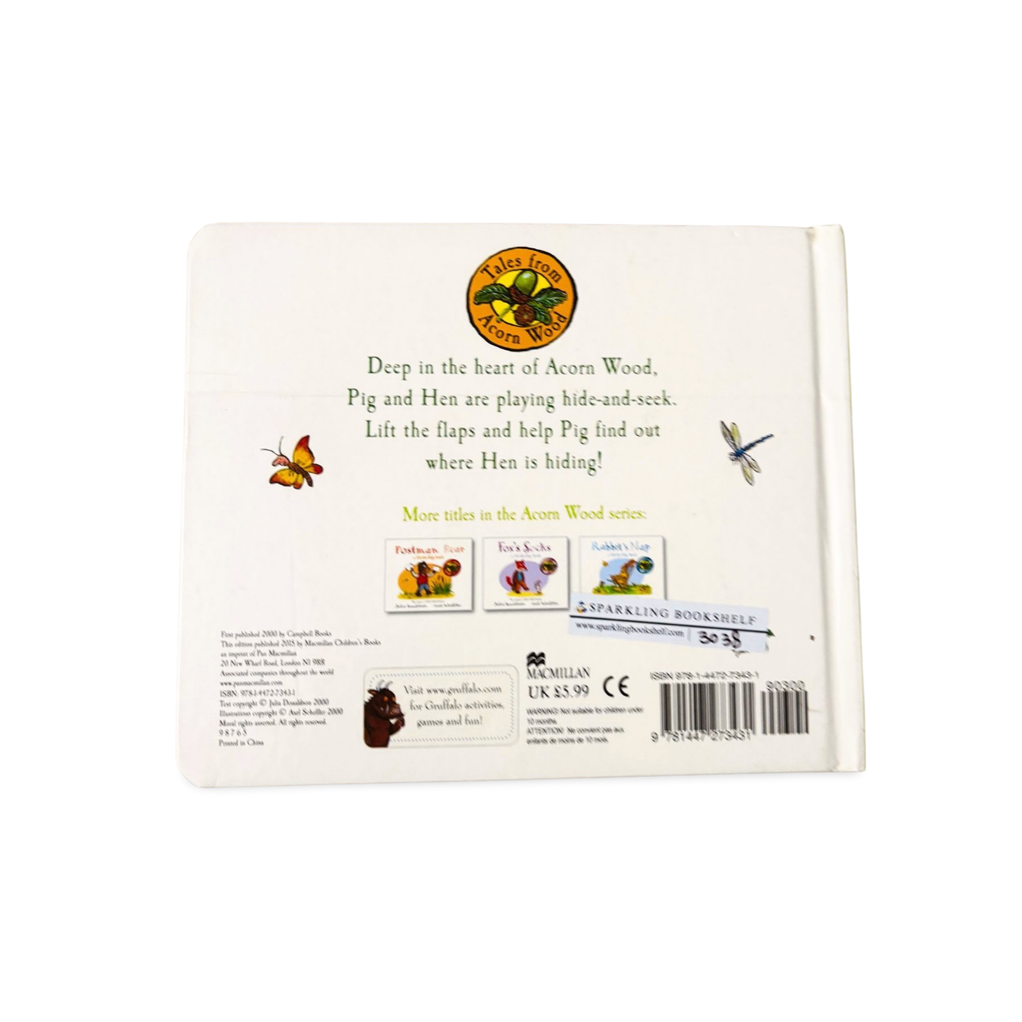 Hide-and-Seek Pig by Julia Donaldson: A lift-the-flap Book