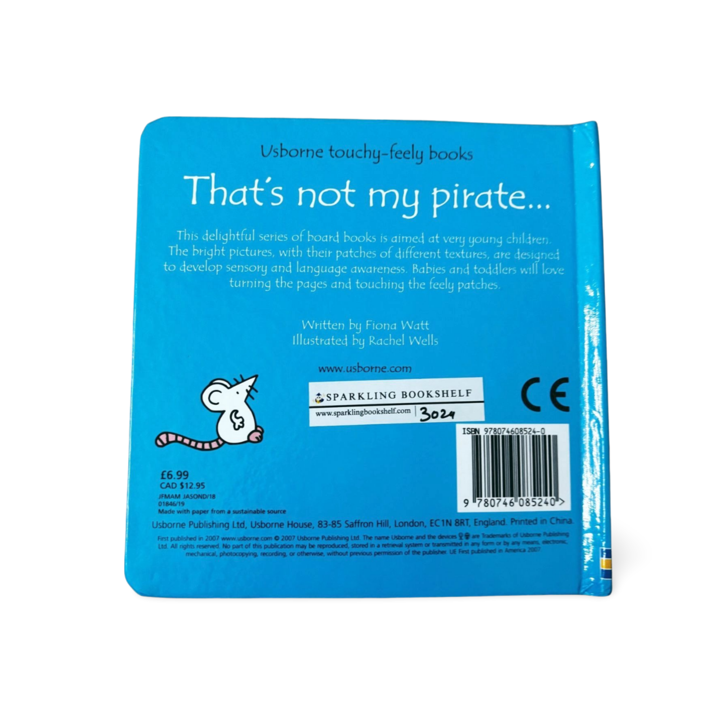 Usborne touchy-feely books That's Not My Pirate