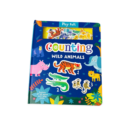 Play Felt Counting Wild Animals