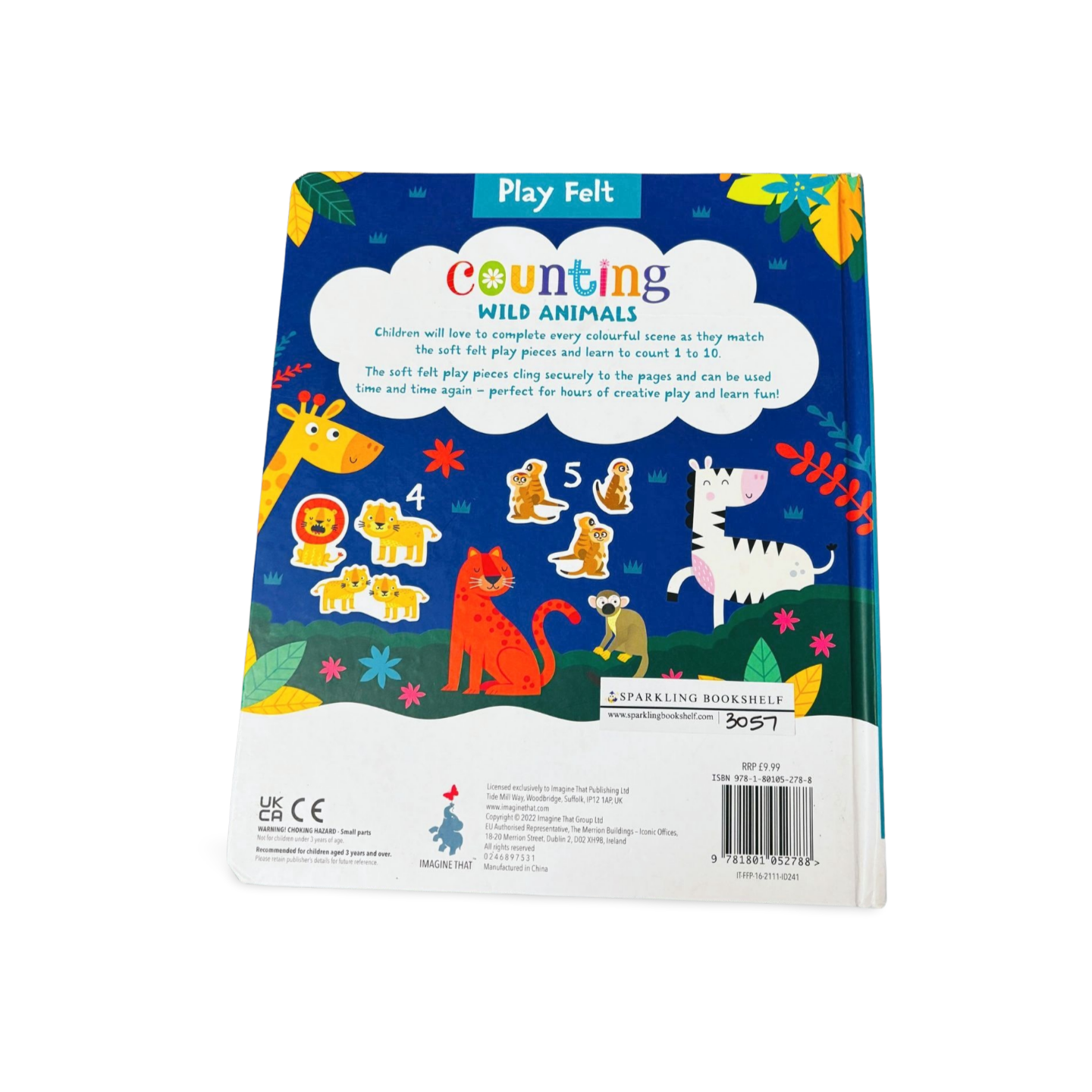 Play Felt Counting Wild Animals