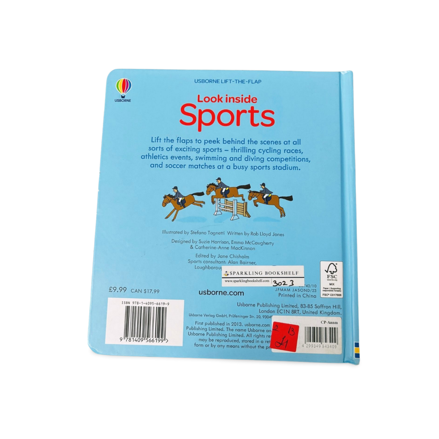 Usborne Lift-the-Flap Look-inside Sports