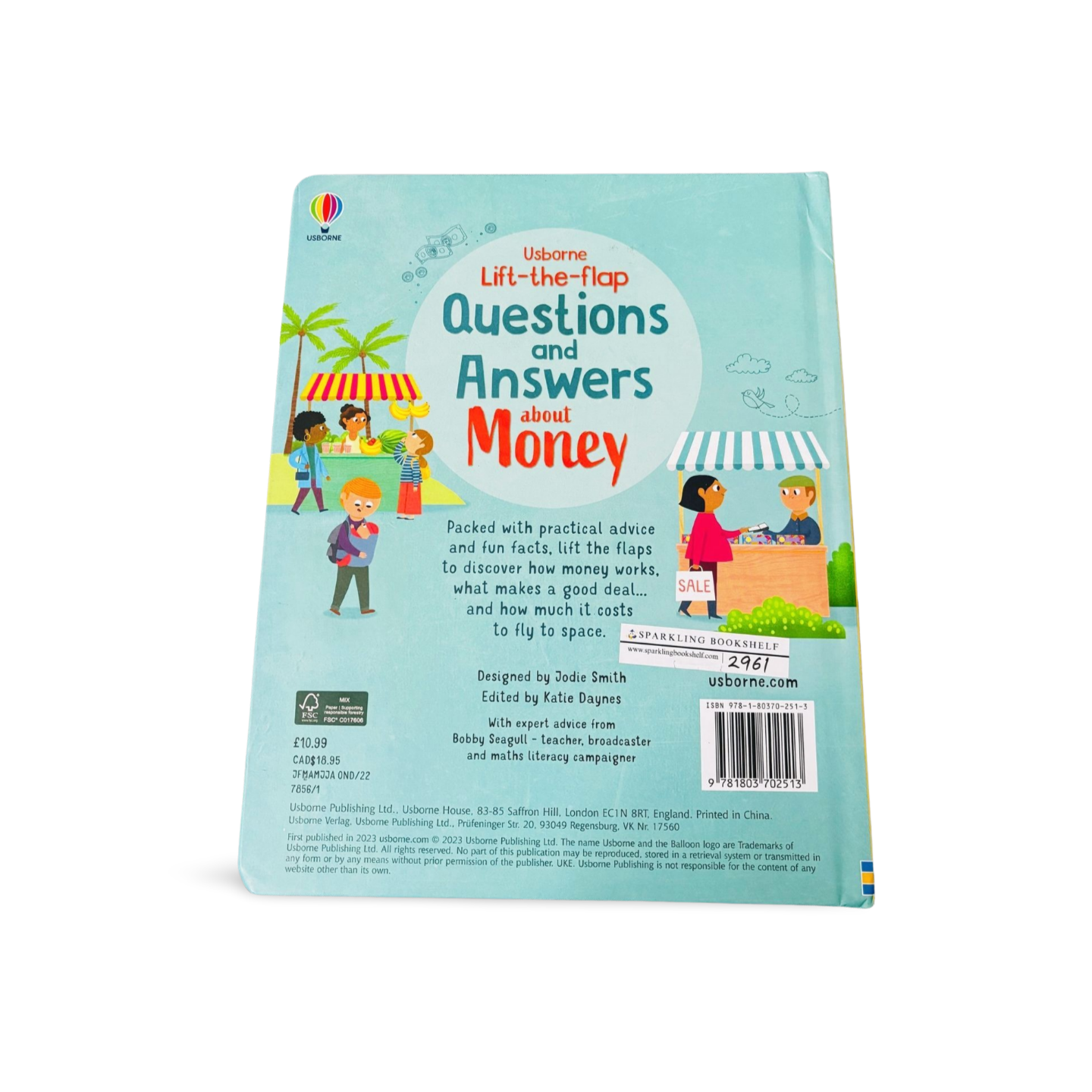 Usborne Lift-the-Flap Questions and Answers about Money