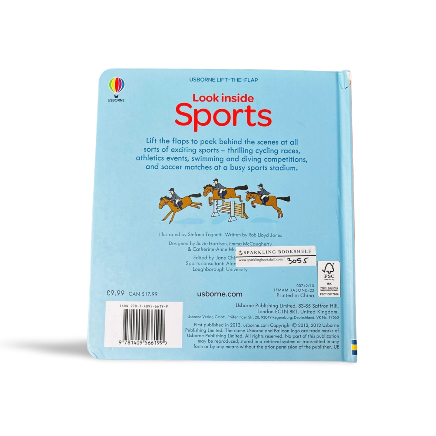 Usborne Lift-the-Flap Look inside Sports
