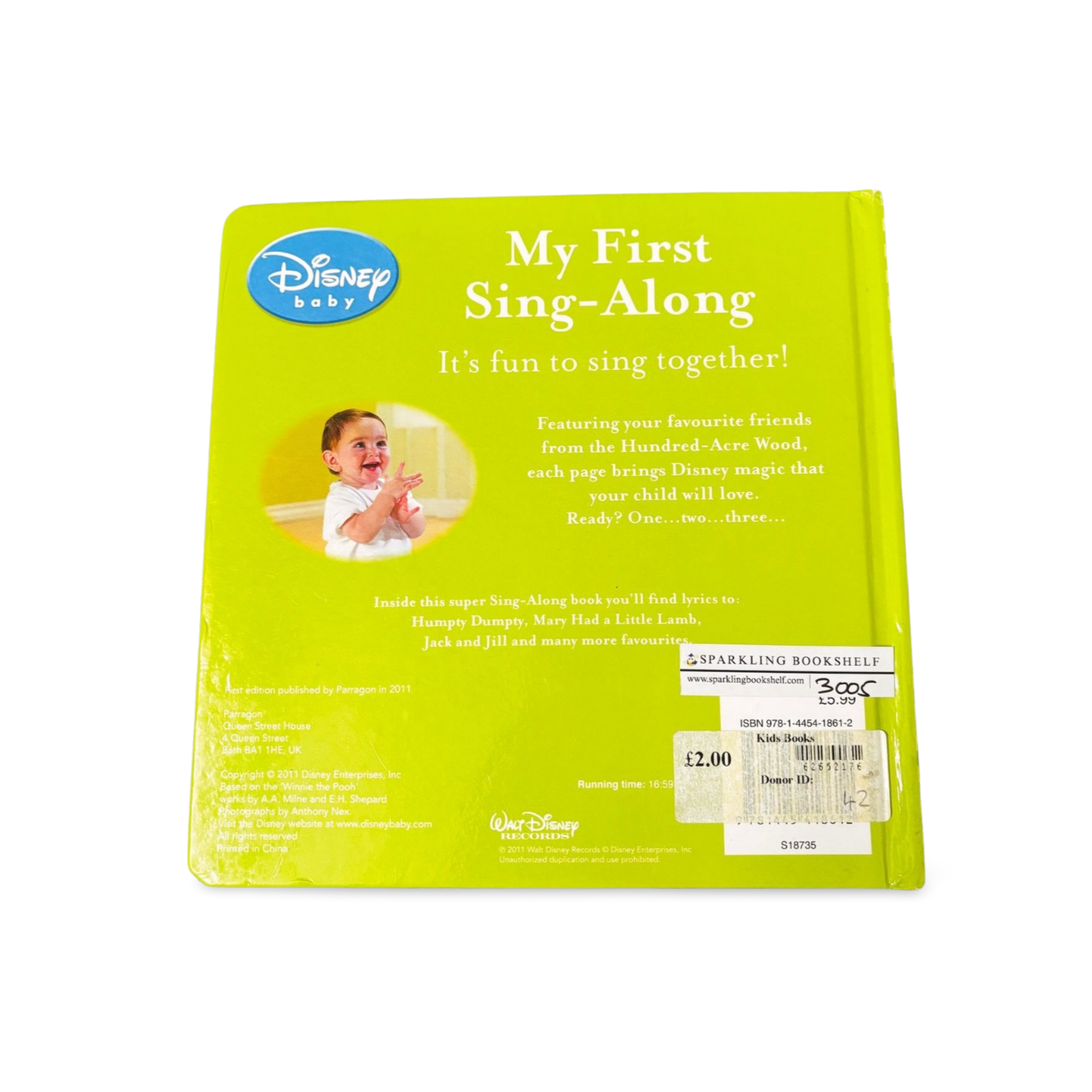 Disney My First Sing-Along- 16 Songs