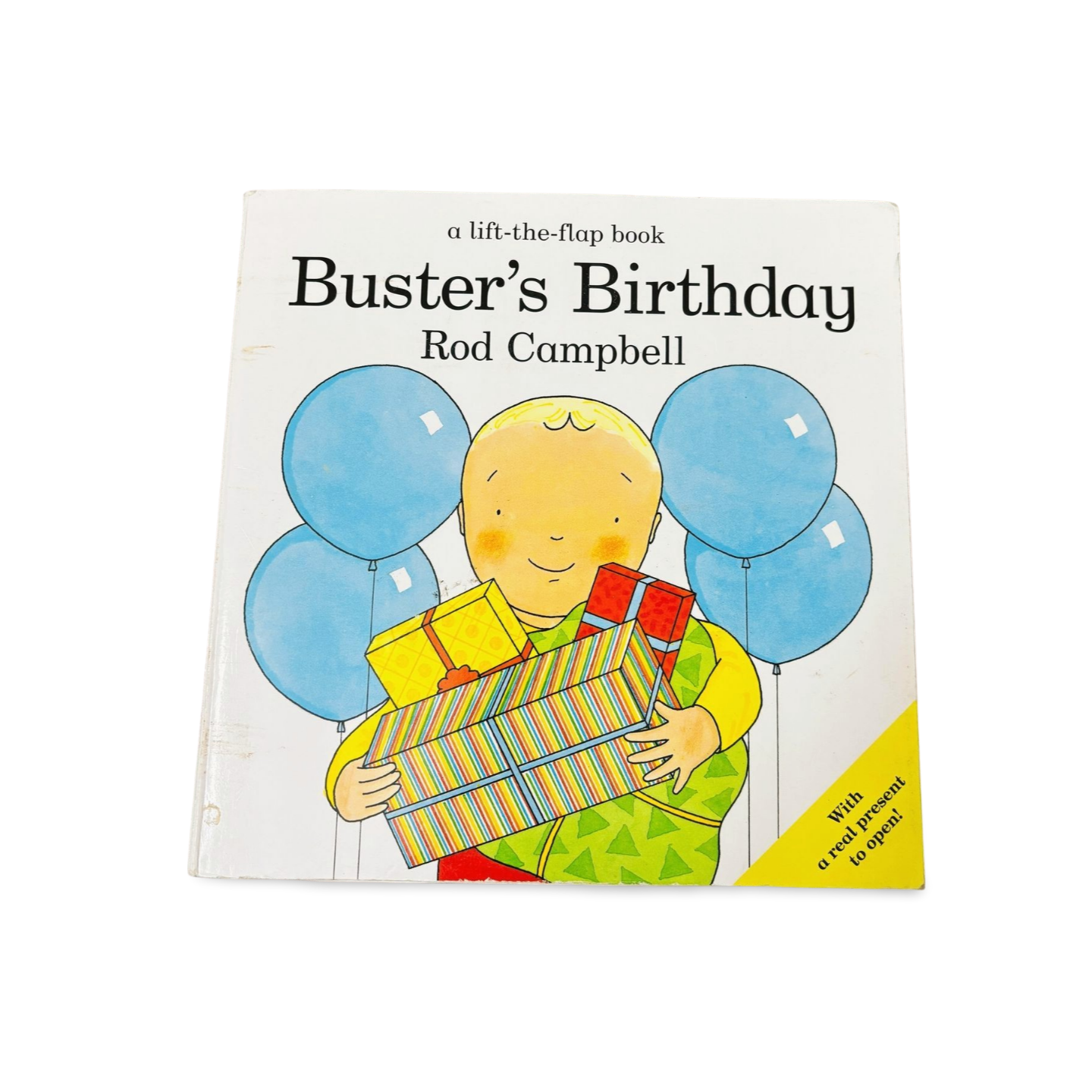 Buster's Birthday A lift-the-flap Book by Rod Campbell