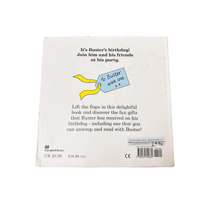 Buster's Birthday A lift-the-flap Book by Rod Campbell