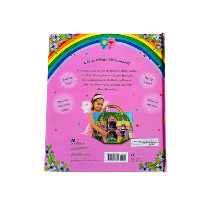 Fairy Unicorn Riding Stables Pop Up Book