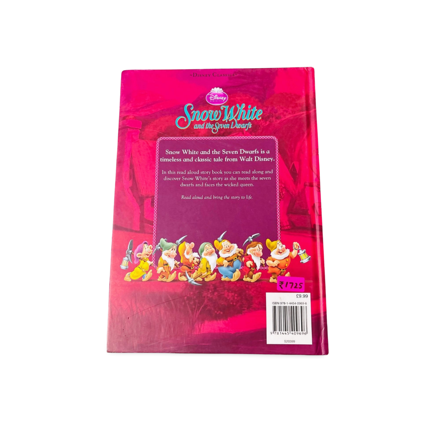 Disney Princess Snow White and the seven Dwarfs