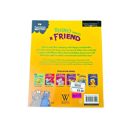 Behaviour Matters: Rhino makes a Friend