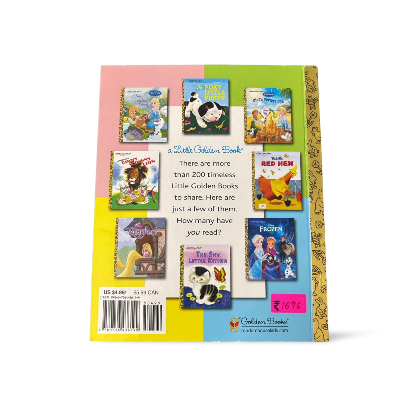 Disney - A Little Golden Book – Frozen Fever – The Best Birthday Ever