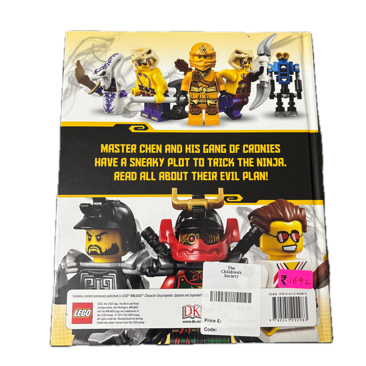 DK - Lego Ninjago Ninja vs Master Chen