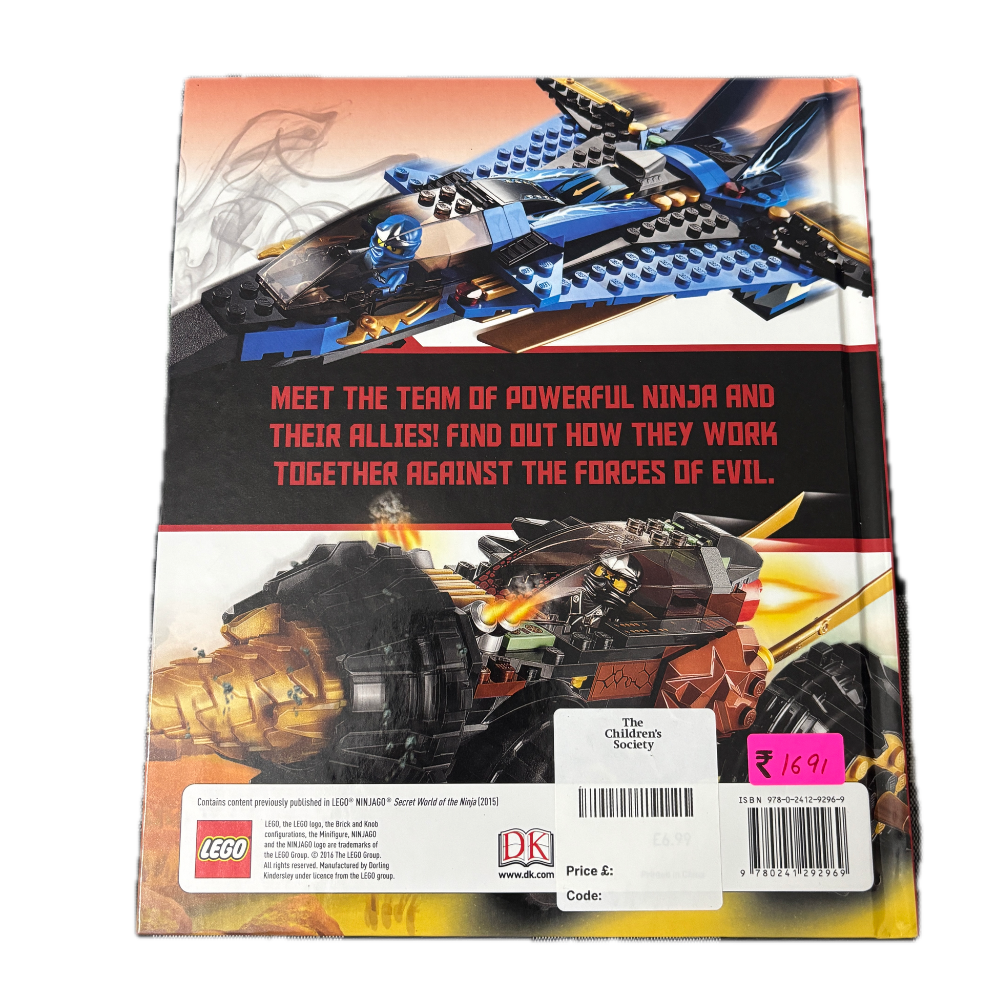 DK Lego Ninjago Ninja Heroes – Sparkling Bookshelf