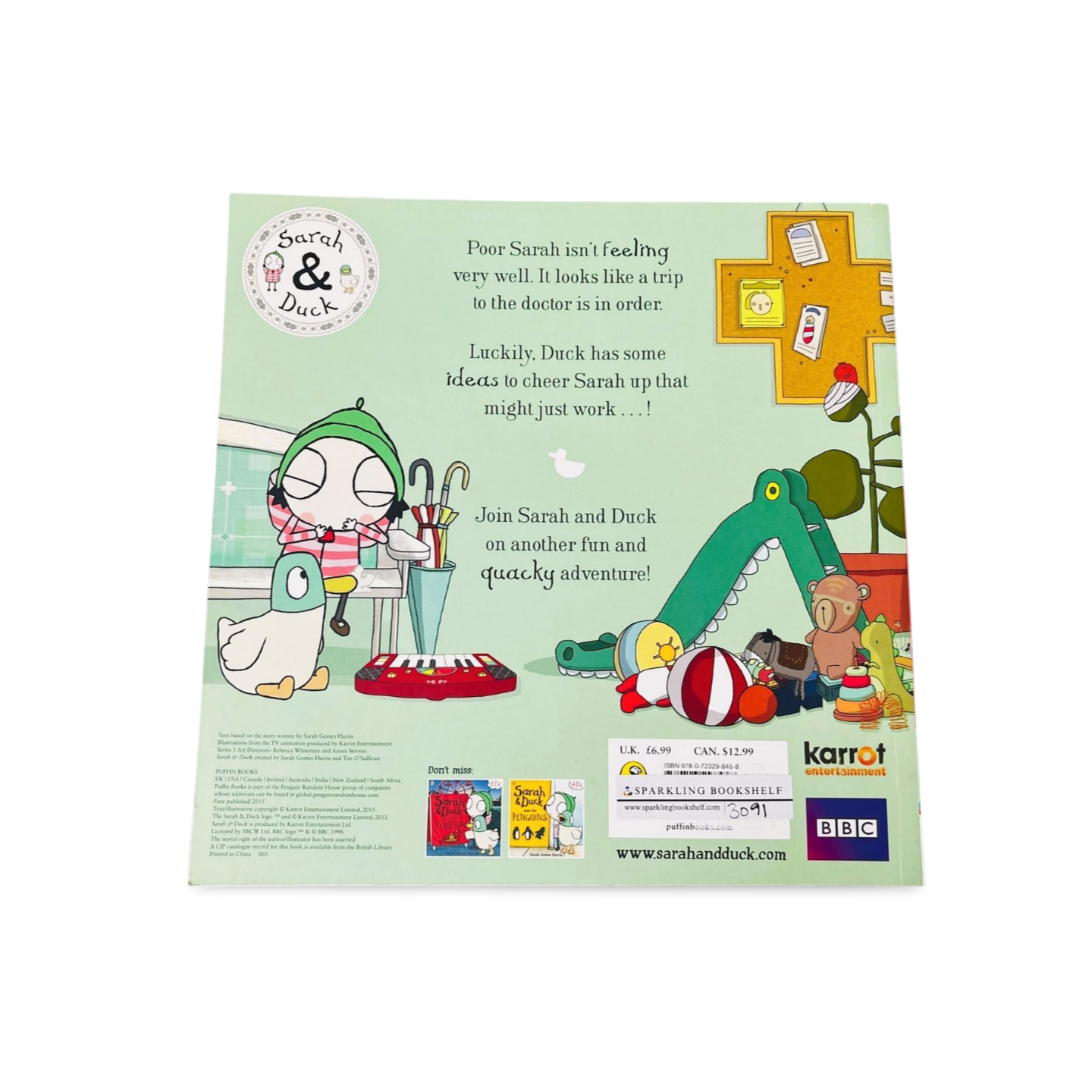 Sarah Duck visit the Doctor by Sarah Gomes