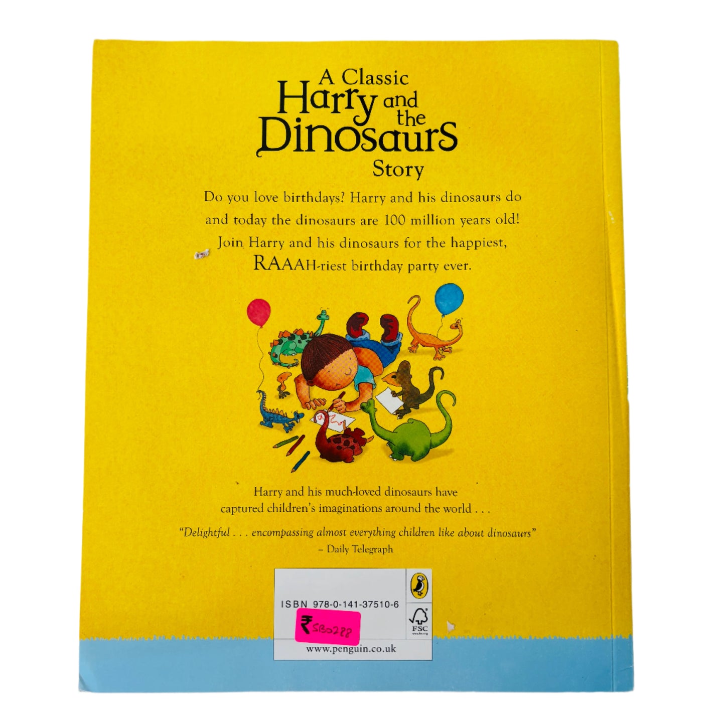 Harry and the Dinosaurs have a happy Birthday