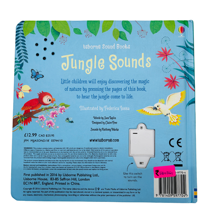 Usborne Sound Books Jungle Sounds