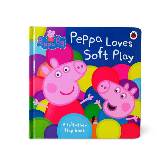 Peppa Pig- Peppa Loves Soft Play Lift-the-Flap Book
