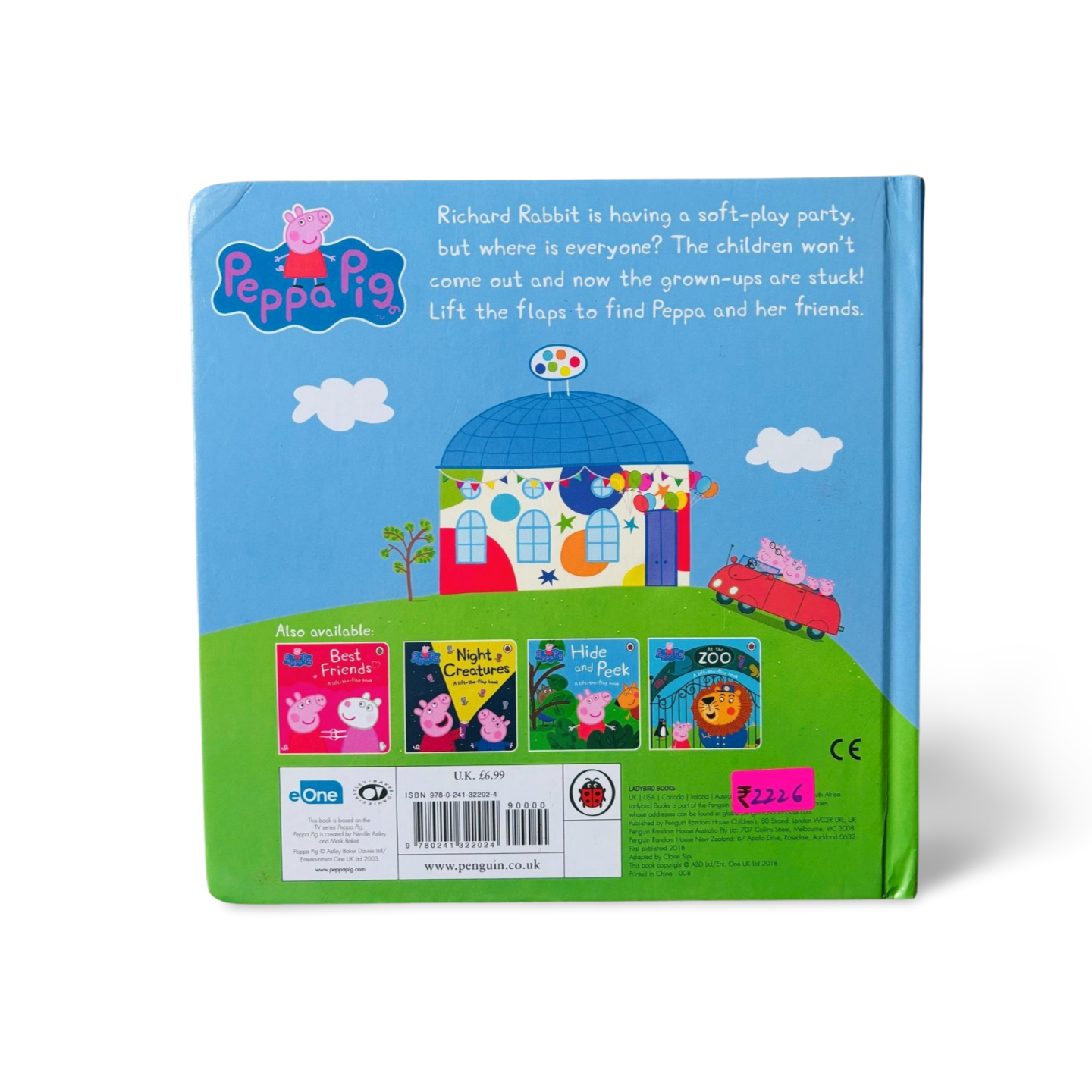 Peppa Pig- Peppa Loves Soft Play Lift-the-Flap Book