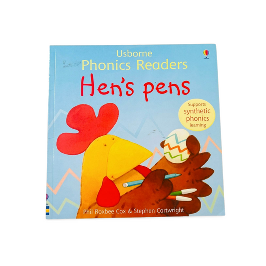 Usborne Phonics Readers Hen's Pens
