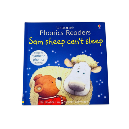 Usborne Phonics Readers Sam Sheep Can’t Sleep