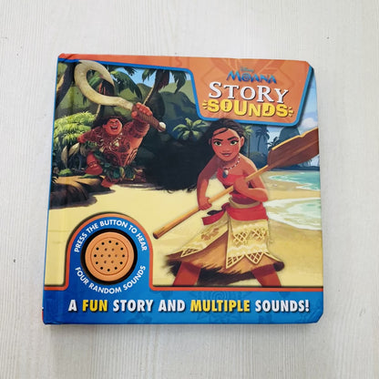 Disney Moana Story Sound Book with Multiple Sounds