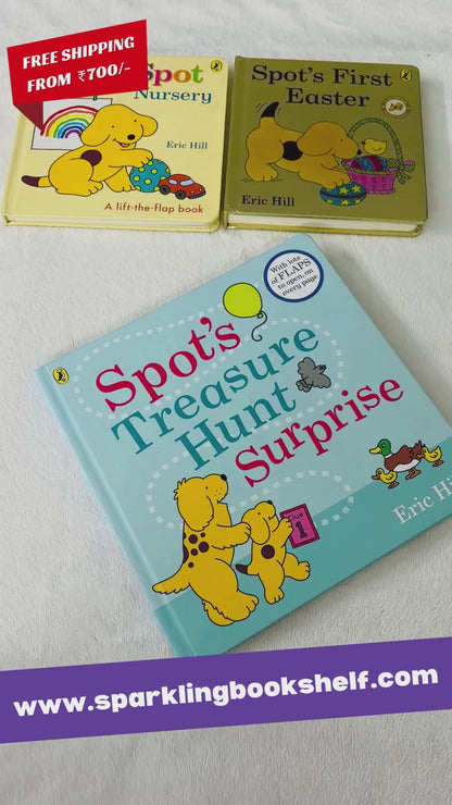 Spot's Treasure Hunt Surprise by Eric Hill A lift-the-flap book