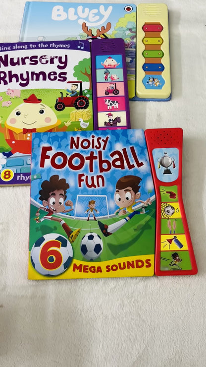 Noisy Football Fun with 6 Mega Sounds