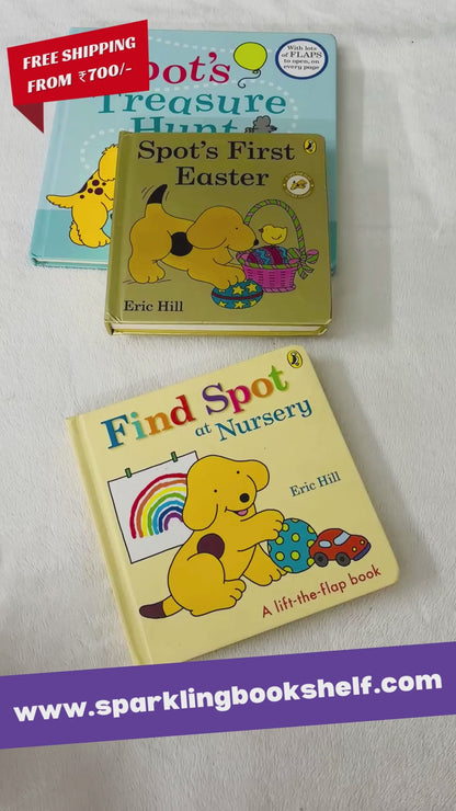 Find Spot at Nursery by Eric Hill A lift-the-flap book